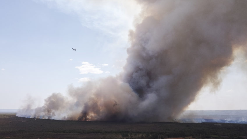 Medida provisória libera R$ 60,46 mi para combate a incêndios