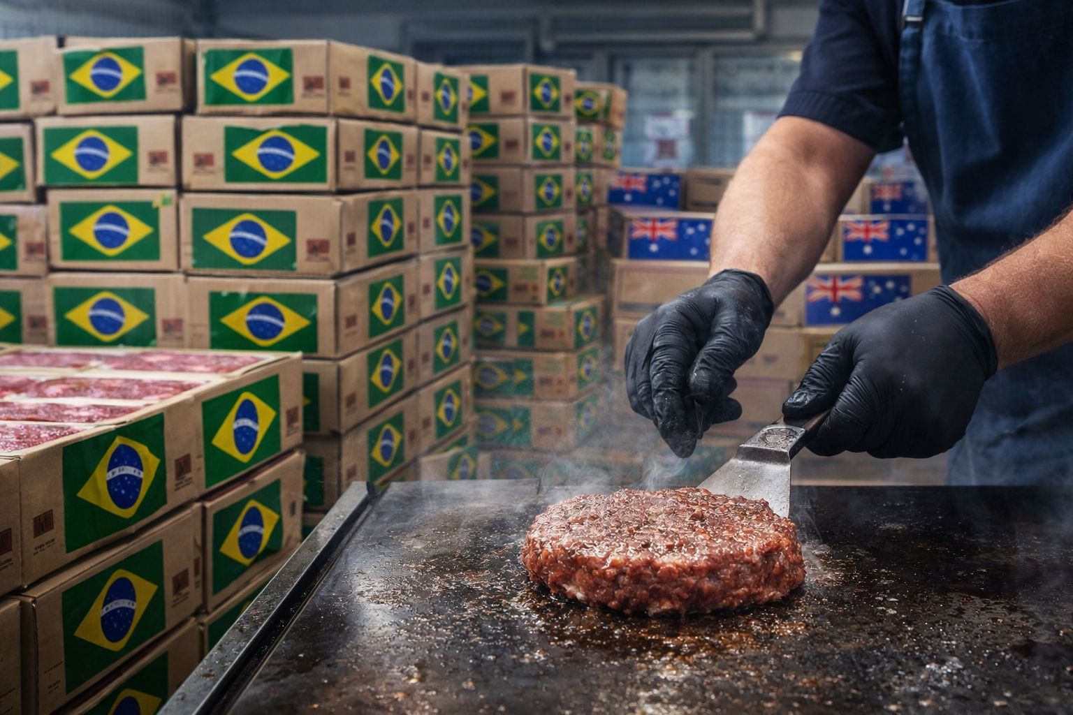 Expectativa de “tsunami” de carne bovina do Brasil nos EUA em 2026 já muda mercado global