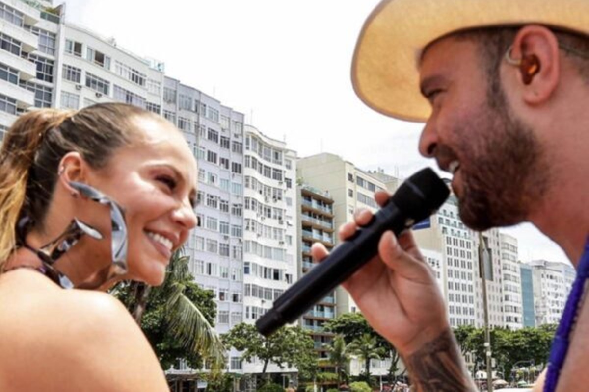 Diogo Nogueira compôs música para Paolla Oliveira. Relembre sucesso