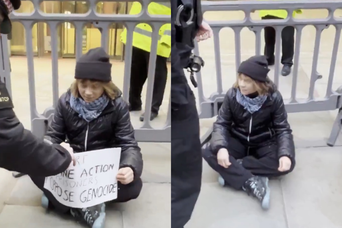 Greta Thunberg é solta após ser presa em ato pró-palestina em Londres