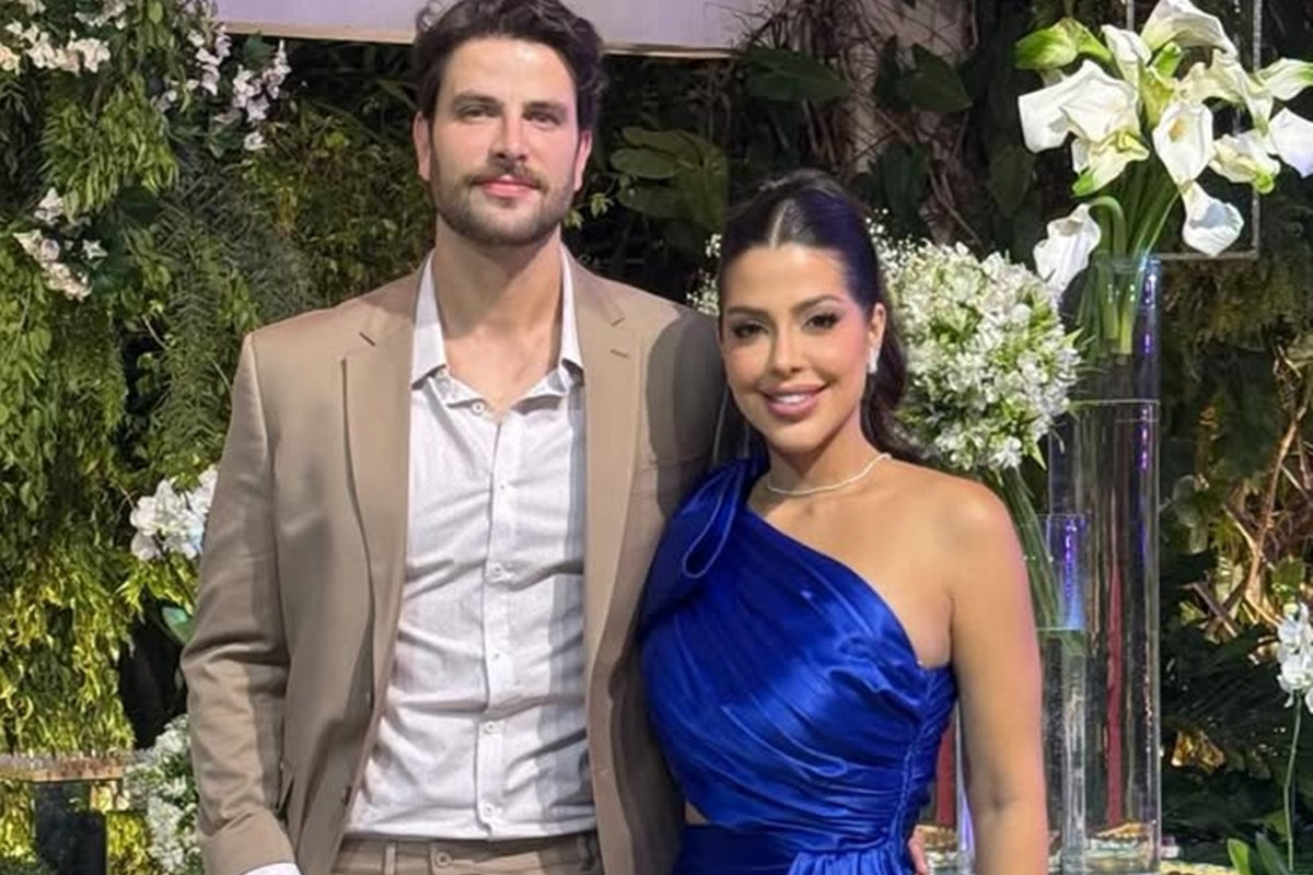 Ex-BBBs Laís Caldas e Gustavo Marsengo revelam sexo do 1º filho; veja