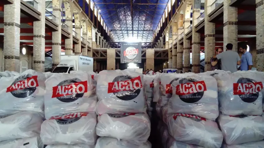 Alimentos da agricultura familiar abastecem a cesta do Natal sem Fome