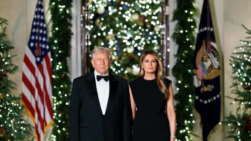 Relembre decorações de Natal de Melania Trump na Casa Branca