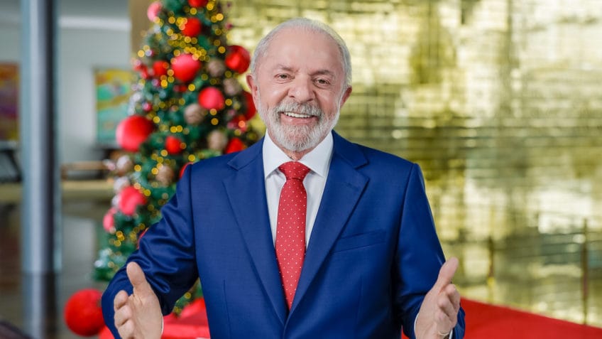 Ao vivo: Lula faz pronunciamento de Natal em rede nacional