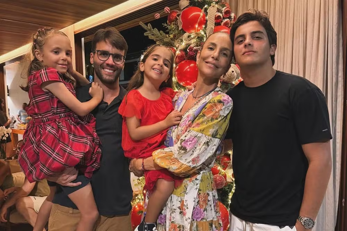 Ivete Sangalo e Daniel Cady passam juntos 1º Natal após separação