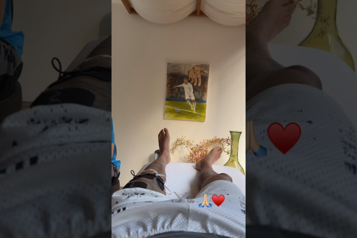 Neymar atualiza estado de saúde após cirurgia às vésperas do Natal