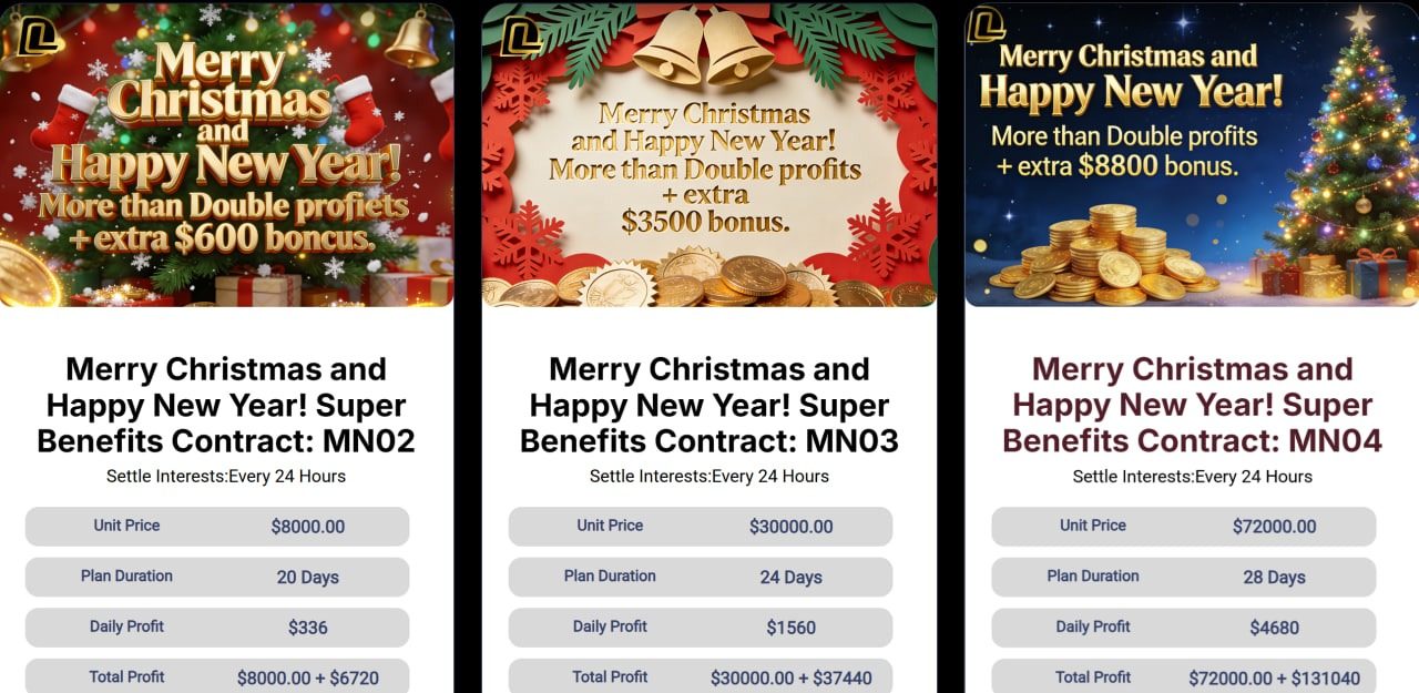 DL Mining launches Christmas Carnival Event: Double Earnings + Extra Cash Rewards, Helping Users Earn $2K Stable Daily Returns