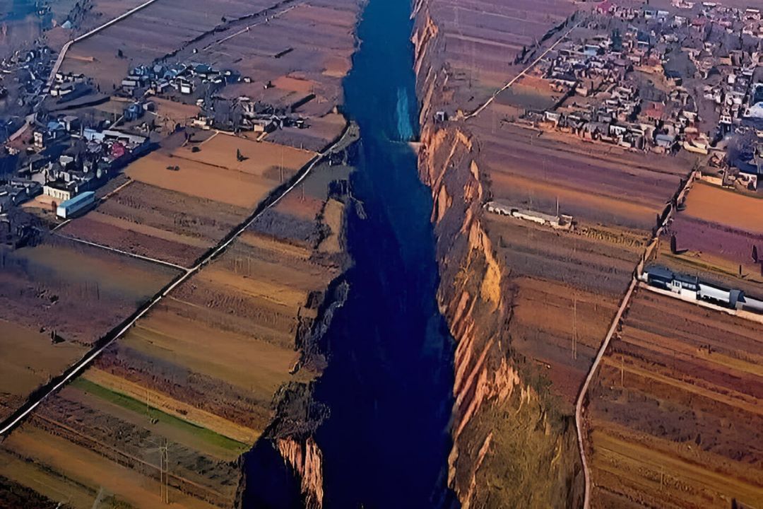 Onde a África se divide a agropecuária cria cenário impressionante e encantador; vídeo