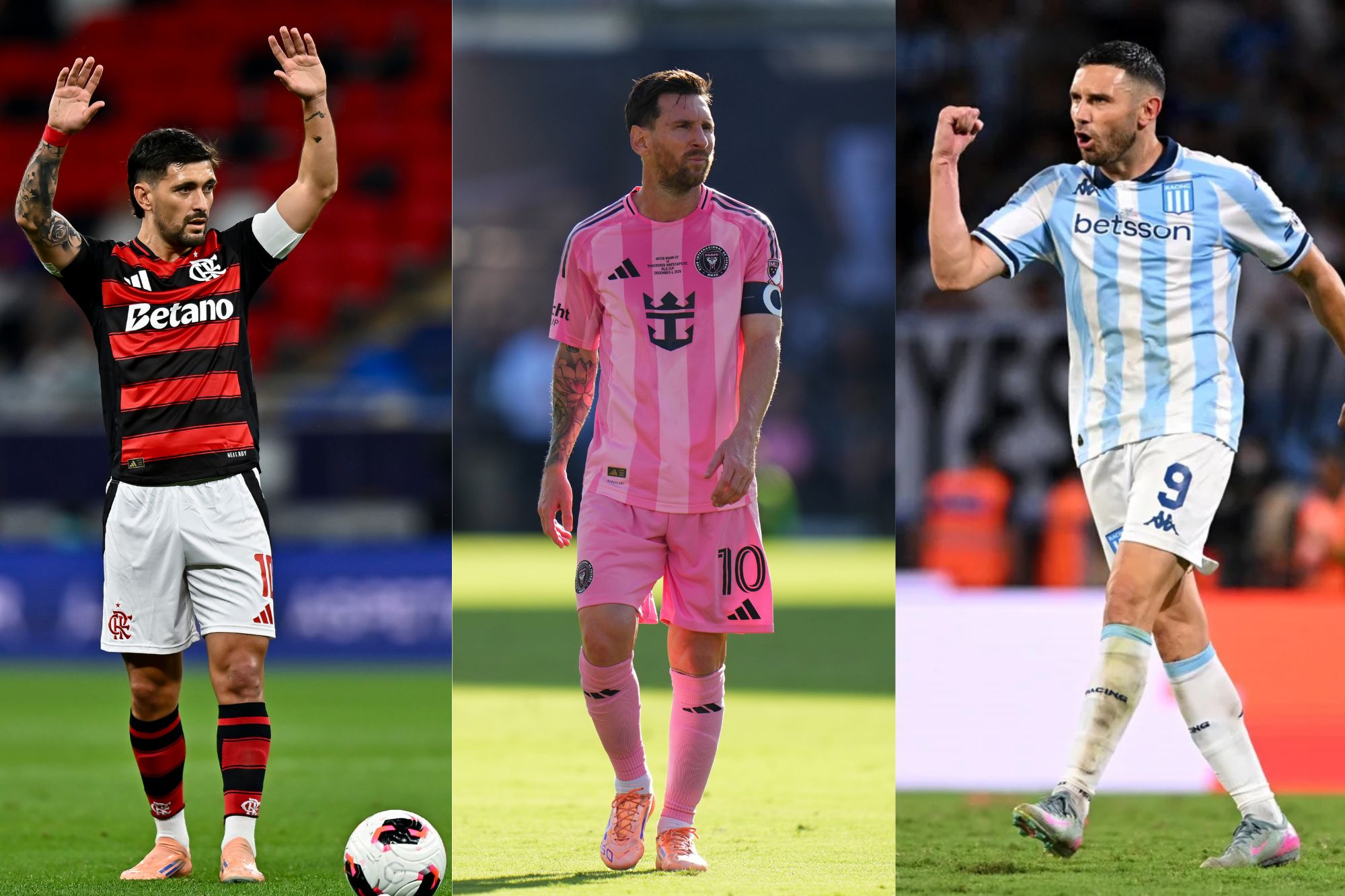 Arrascaeta x Messi: compare números dos postulantes ao Rei da América