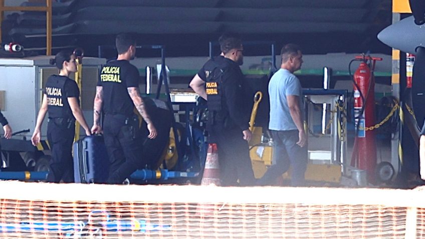 Silvinei chega a Brasília após ser preso no Paraguai