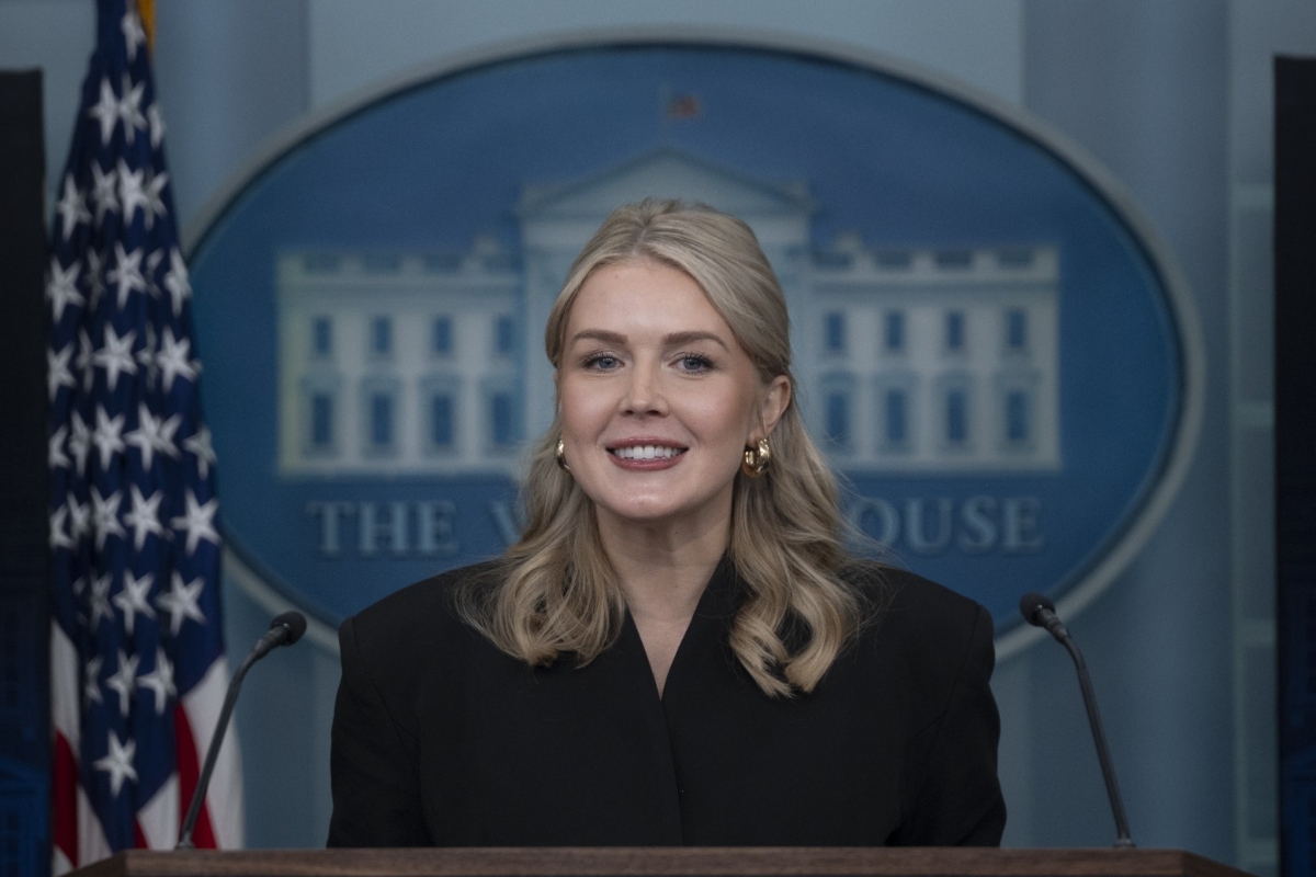 Porta-voz da Casa Branca Karoline Leavitt anuncia segunda gravidez