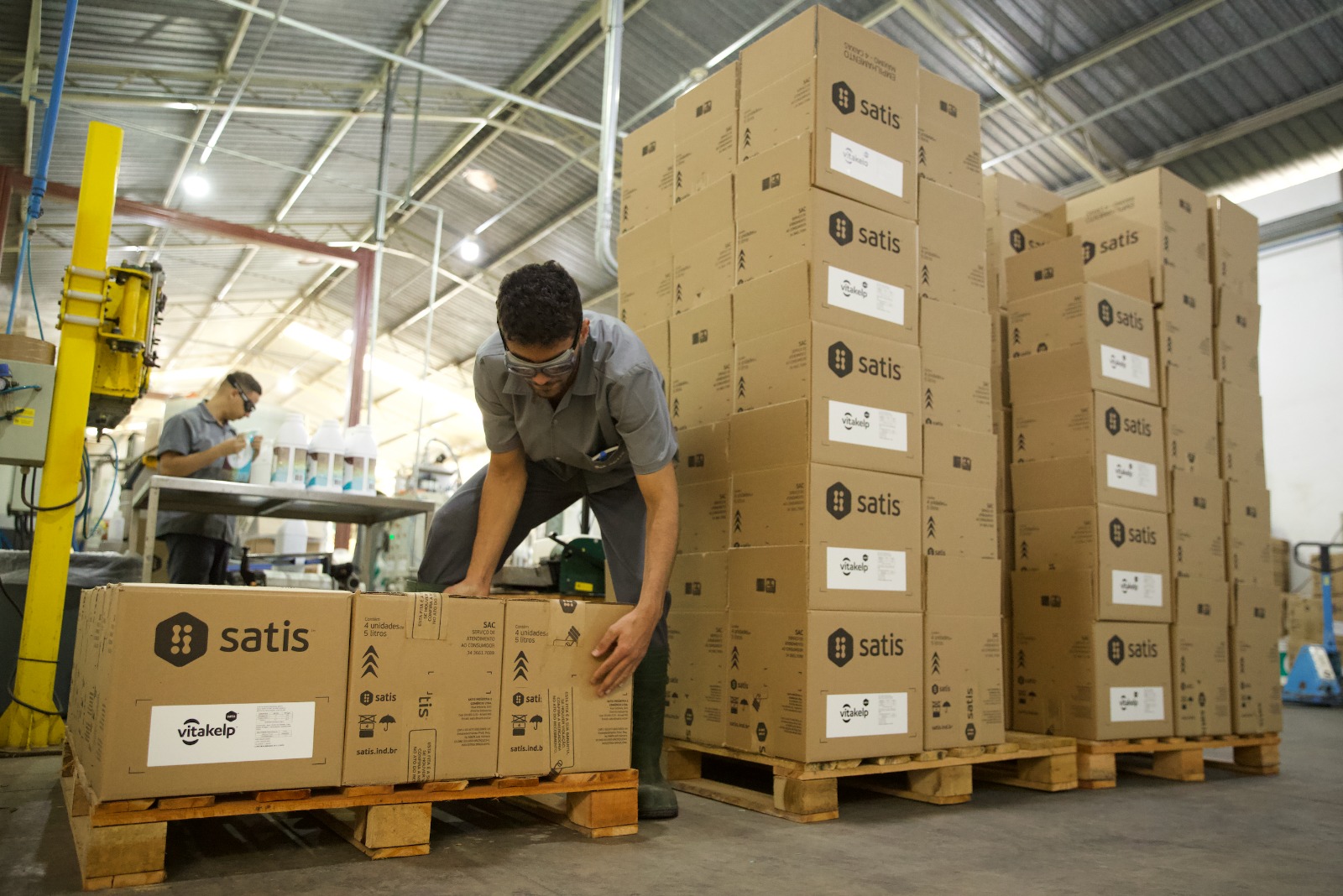 Satis reforça operação logística