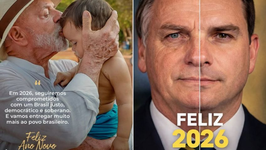 Políticos celebram Ano Novo nas redes sociais