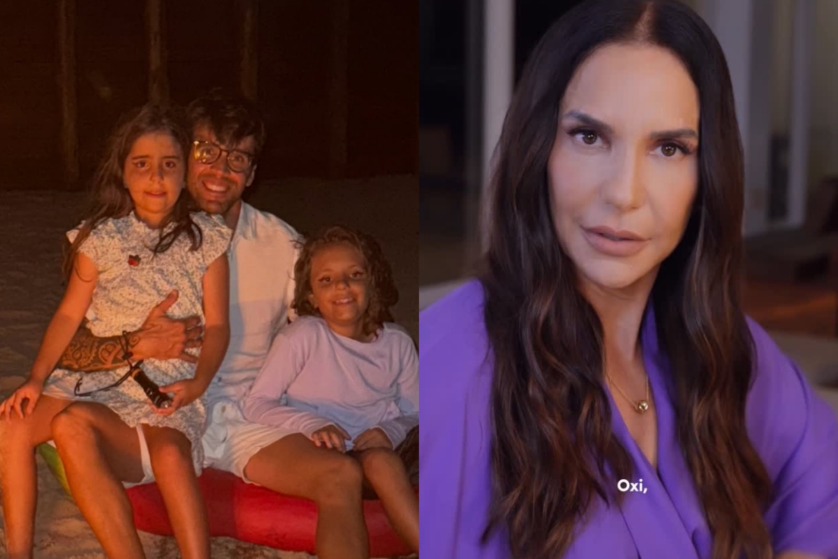 Após divórcio, filhas de Ivete passam Ano-Novo com pai e cantora reage