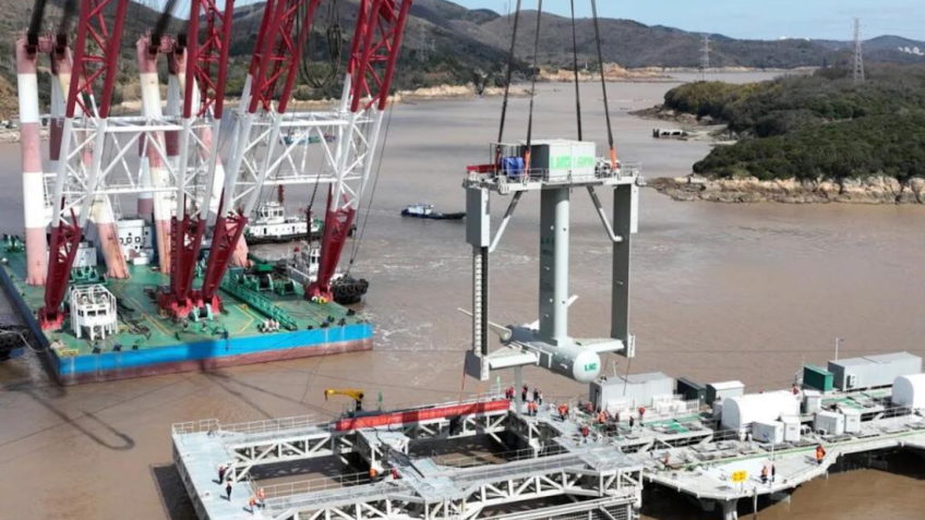 China produz energia das correntes marinhas mais barata que térmica