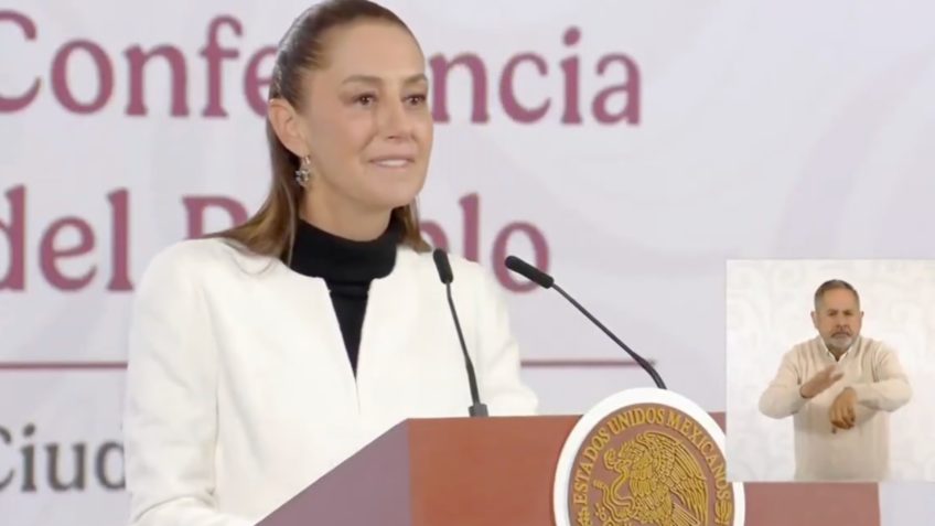 Terremoto interrompe discurso de Sheinbaum no México