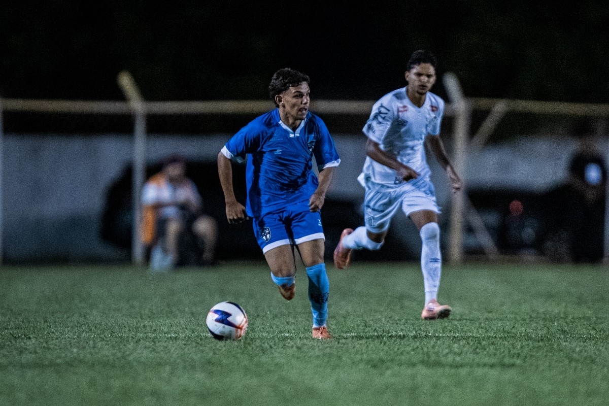 Real Brasília joga mal e perde para o Santos na estreia da Copinha