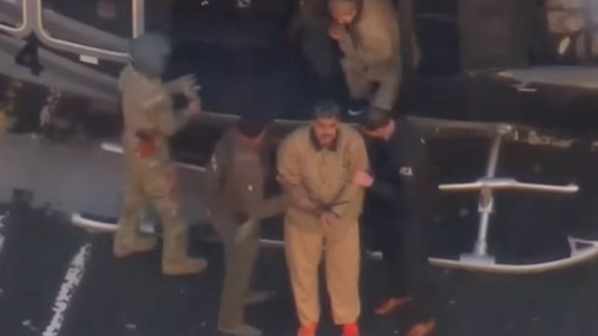 Maduro deixa prisão em NY e é levado para tribunal