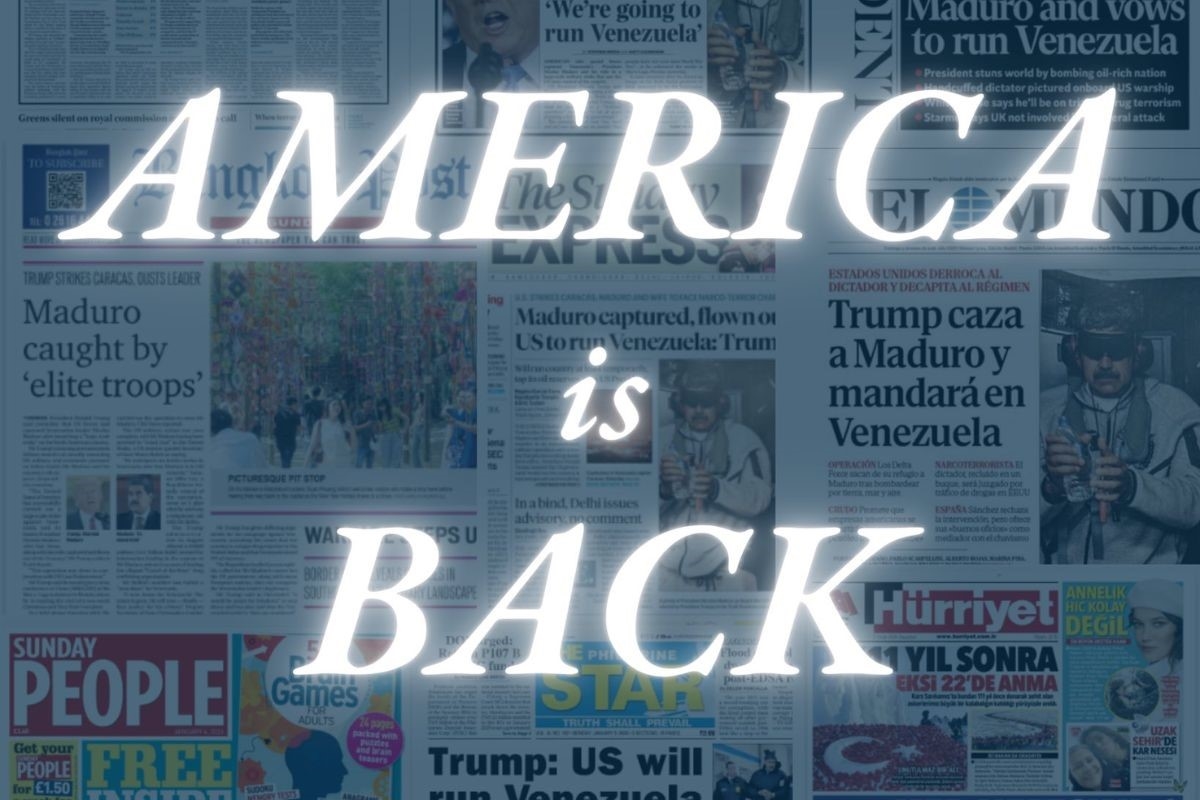 EUA após captura de Maduro e ameaças de Trump: "América está de volta"
