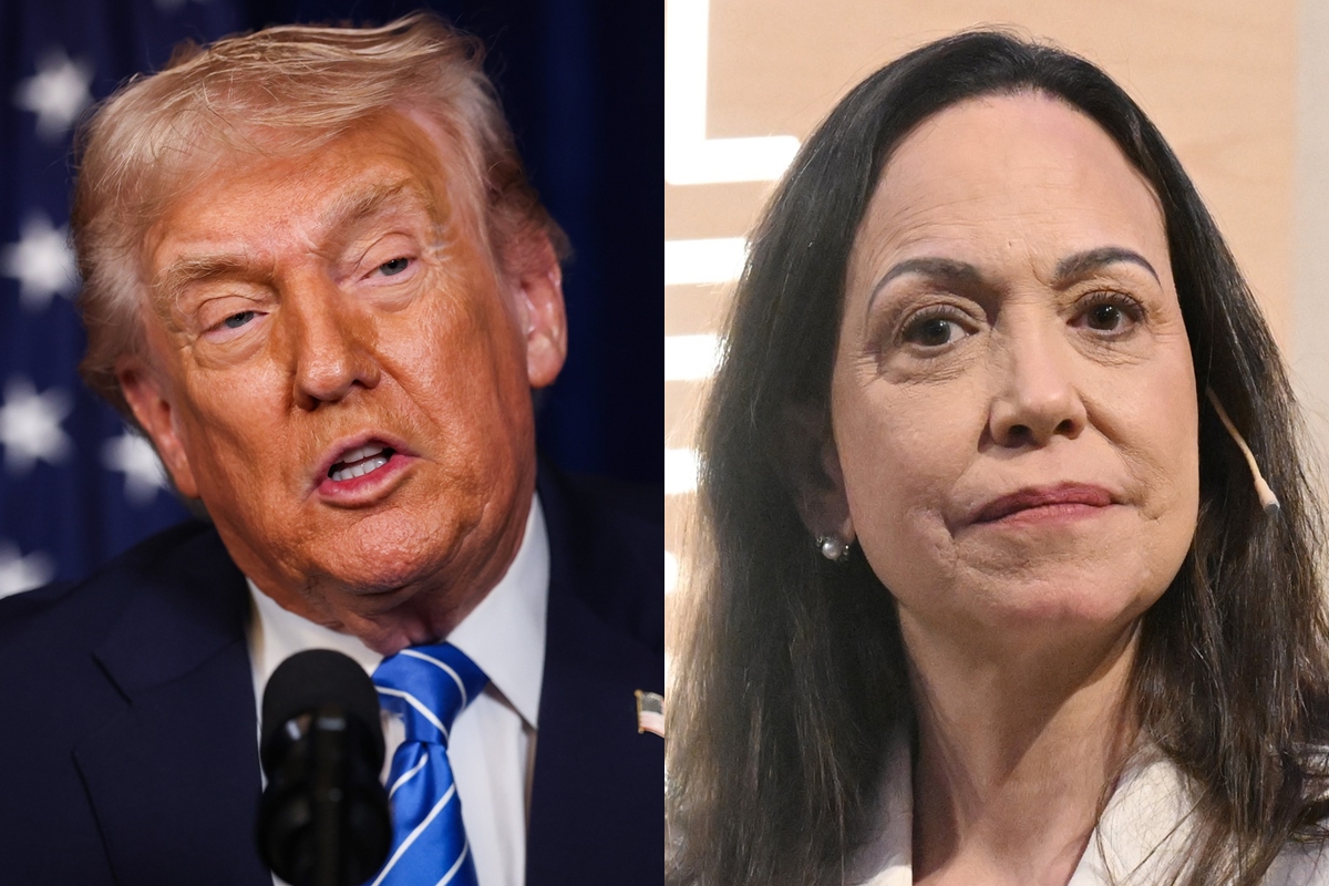 Após distanciamento, Trump vai receber María Corina na Casa Branca