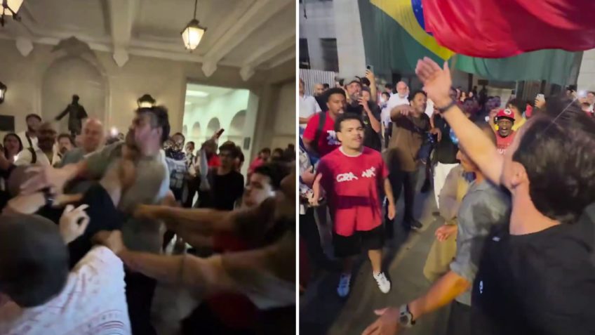 Manifestação pelo 8 de Janeiro acaba em confusão em SP