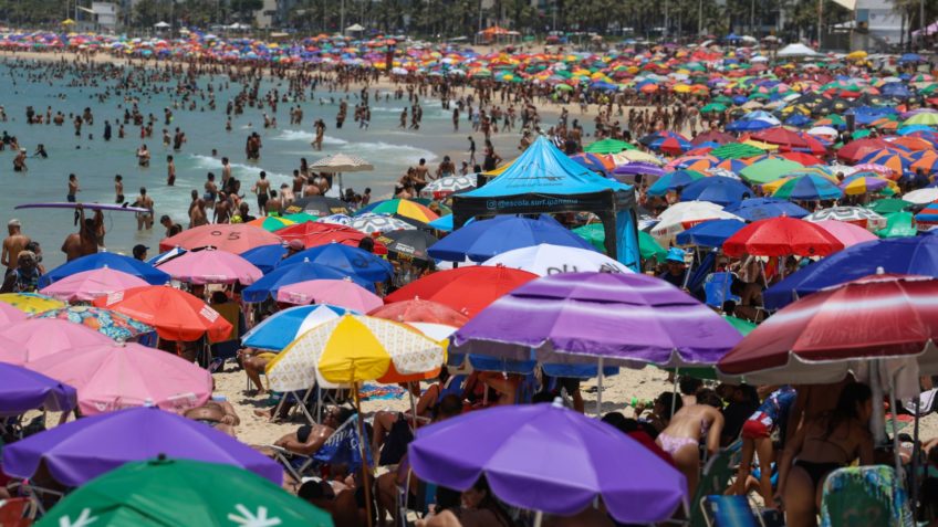 Rio tem previsão de 39 ºC no domingo