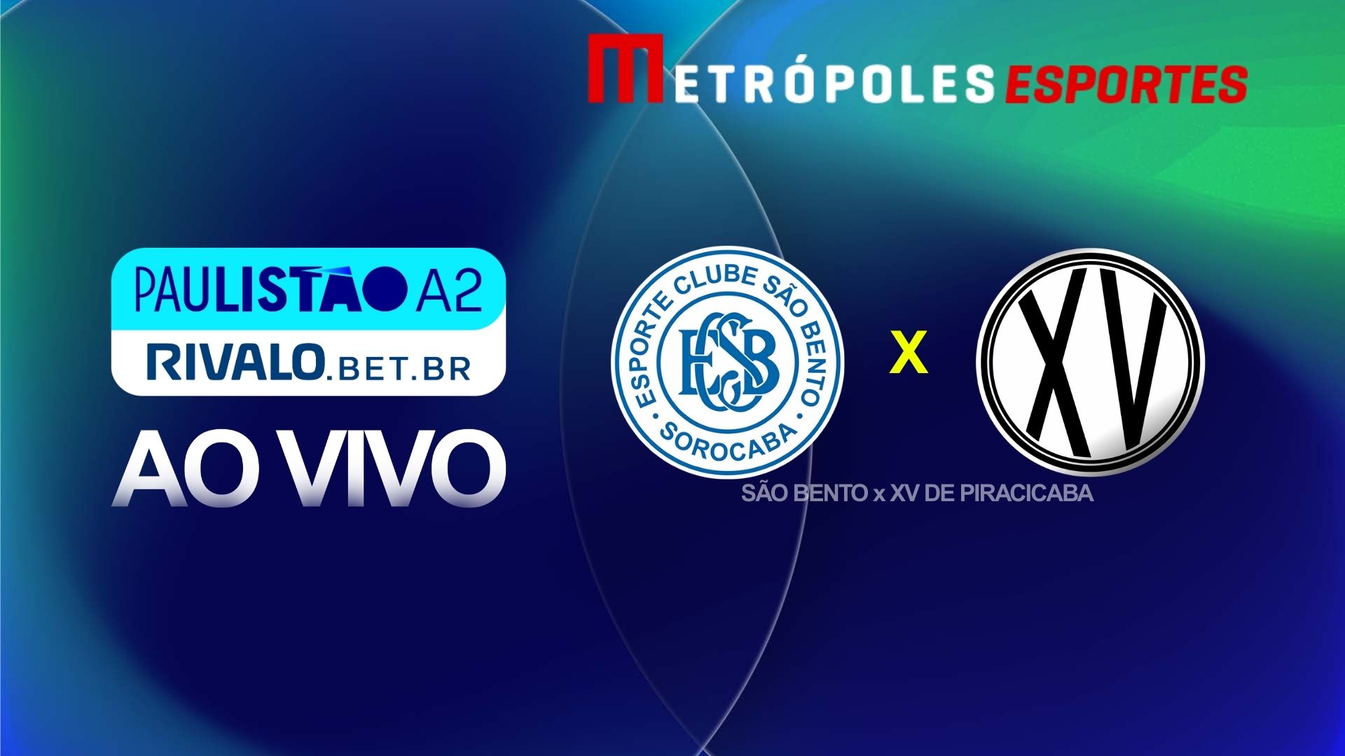 Paulistão A2 2026: veja São Bento x XV de Piracicaba no YouTube