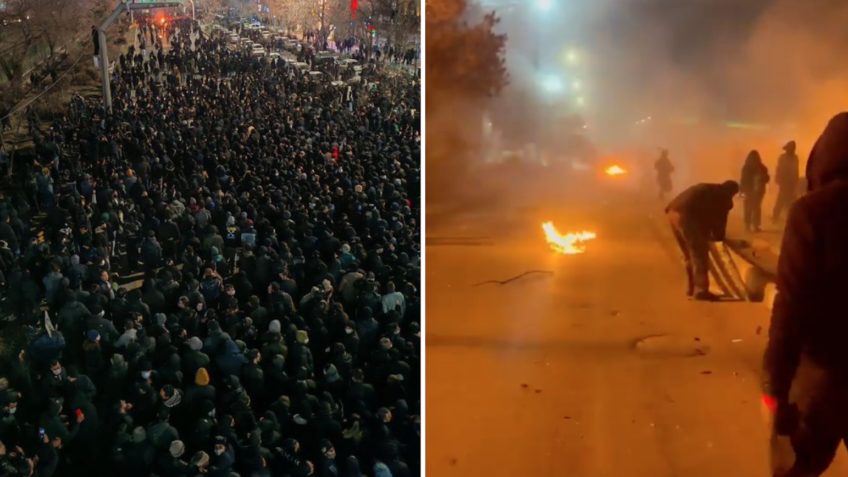 Número de mortos em protestos no Irã passa de 500