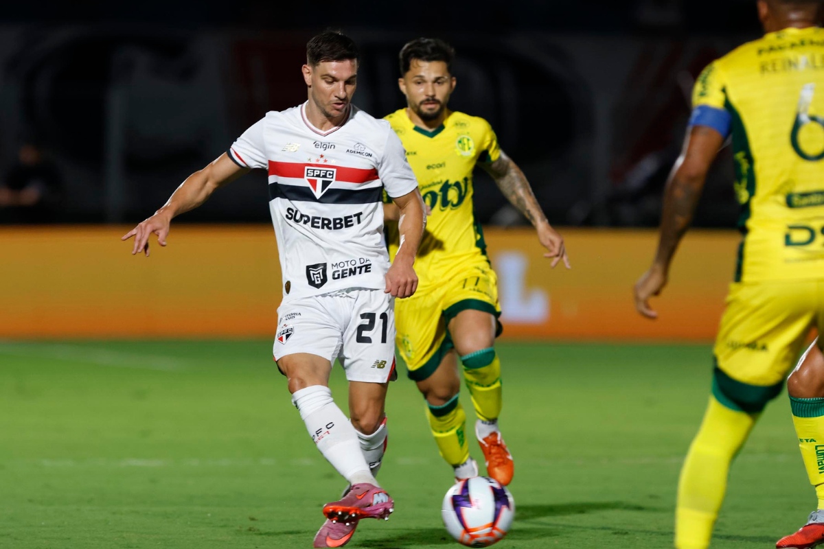 Reforço do Mirassol marca e Leão Caipira vence o São Paulo por 3 x 0