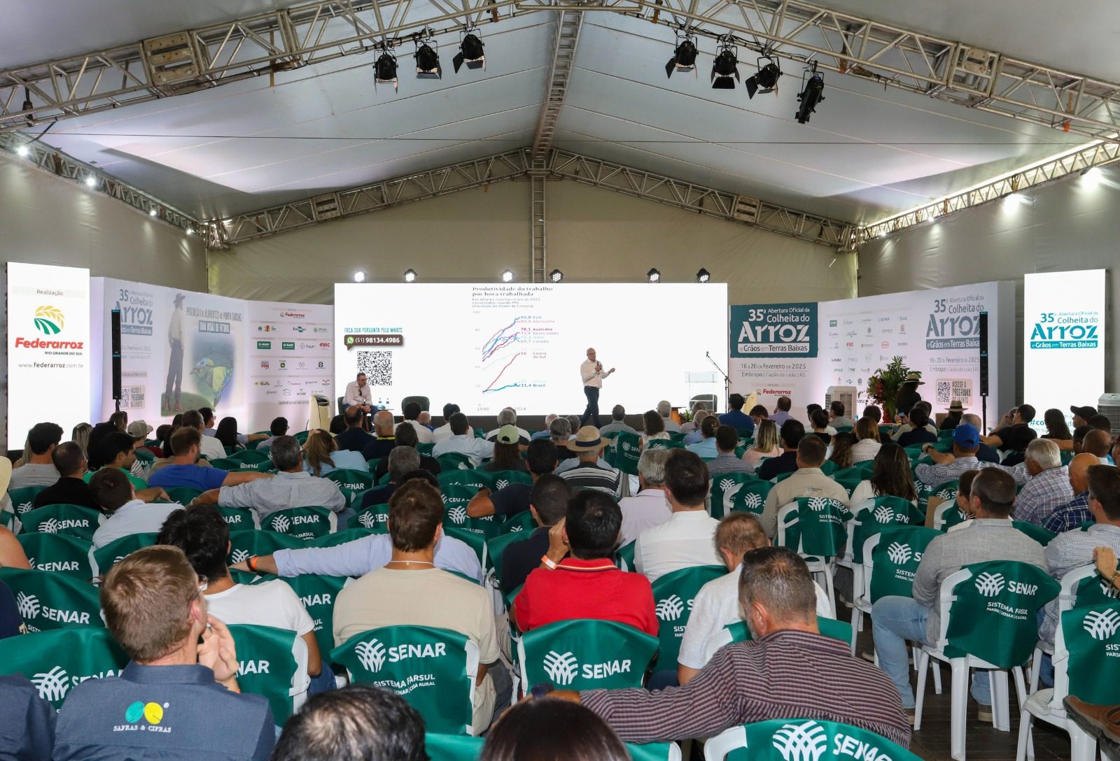 Federarroz detalha temas estratégicos da programação da Abertura da Colheita 2026