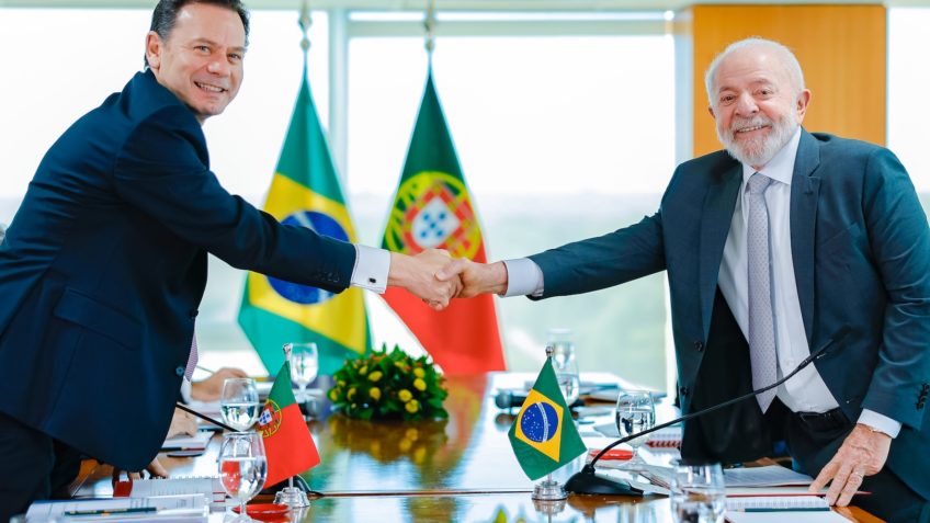 Lula fala com Luís Montenegro sobre aceleração do acordo Mercosul-UE