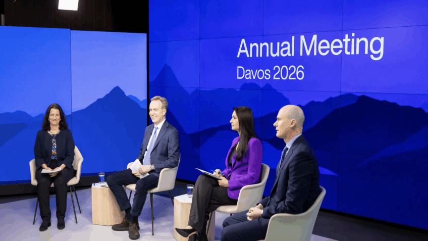 Líderes realizam 56ª edição do Fórum de Davos nesta 2ª feira