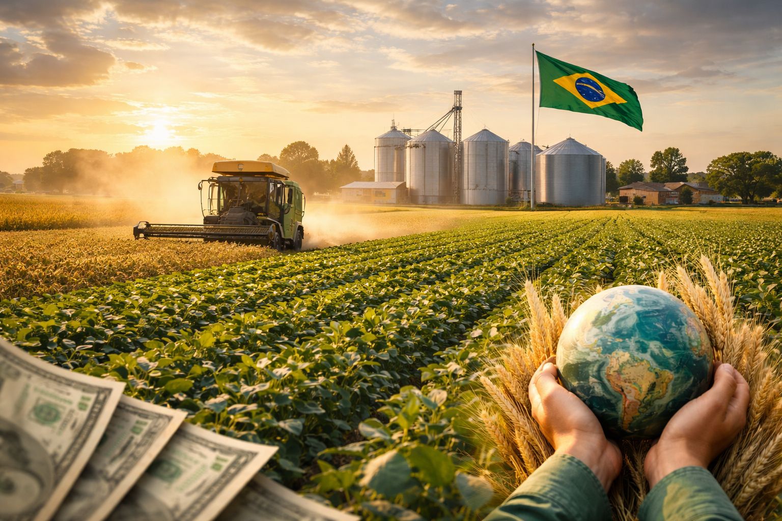 Agro brasileiro se torna o maior projeto de segurança alimentar do planeta