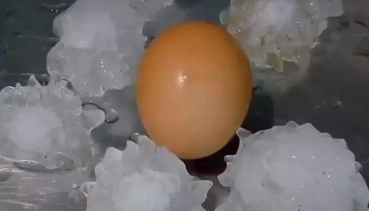 Granizo do tamanho de ovos e geada surpreendem agricultores no RS