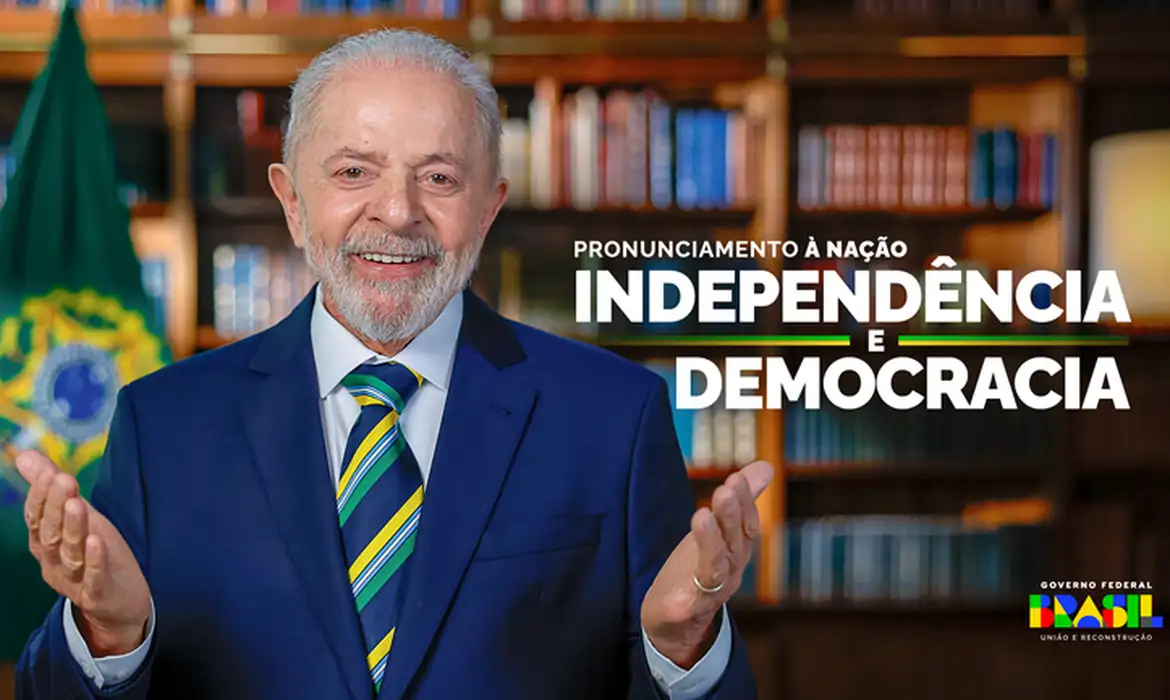 Lula exalta democracia em pronunciamento da Independência