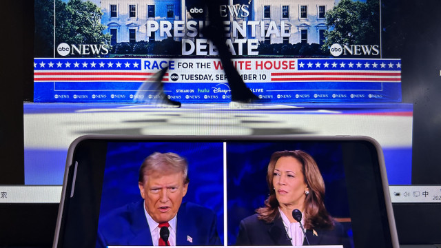 Veja trechos do debate entre Donald Trump e Kamala Harris nos EUA