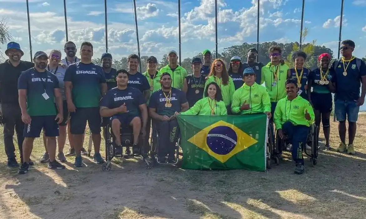 Equipe brasileira brilha em competições de canoagem paralímpica