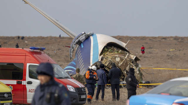 Não queremos esconder informações, diz Cazaquistão sobre queda de avião