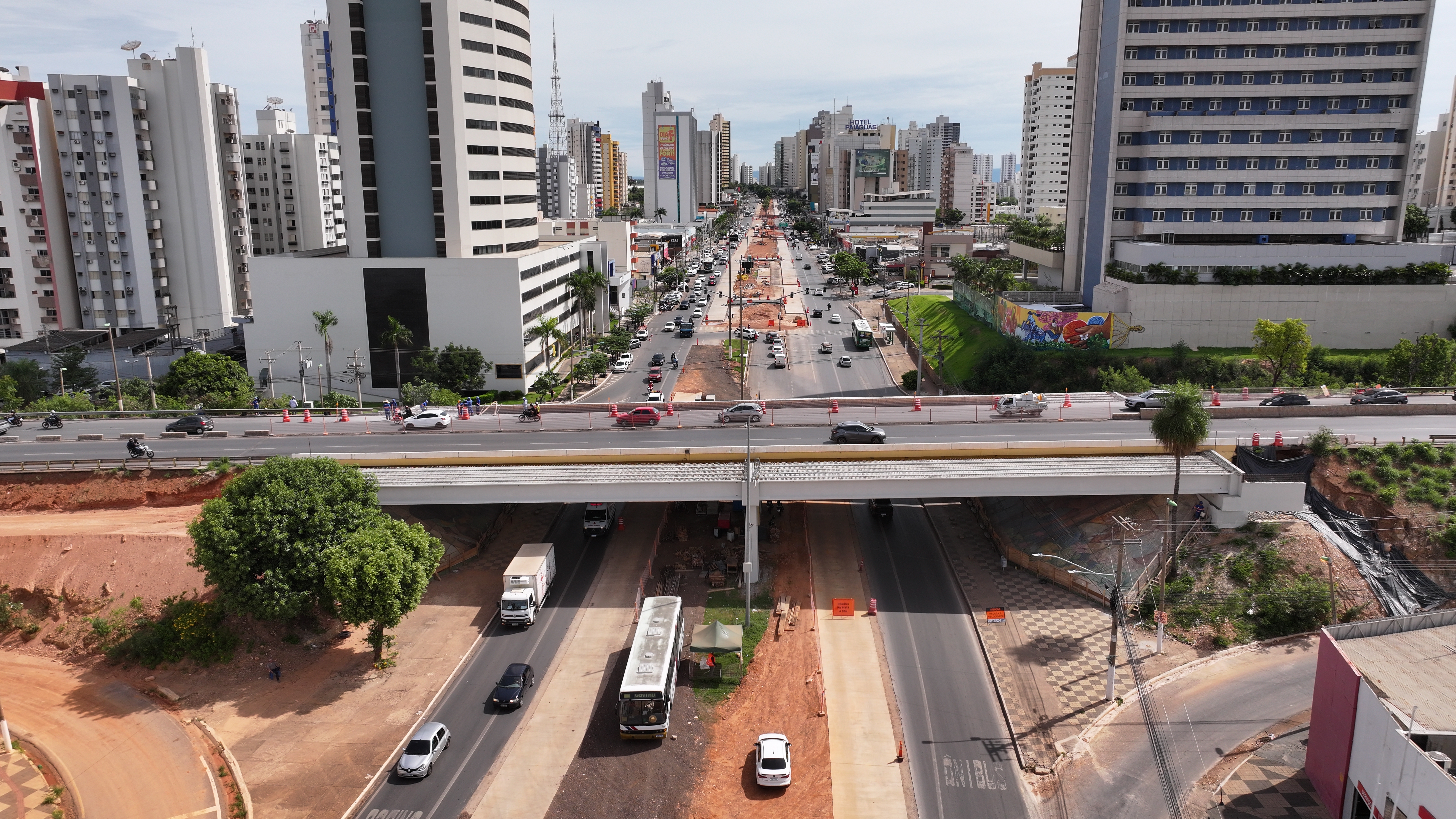 Semob anuncia liberação total do trânsito no viaduto da Avenida do CPA