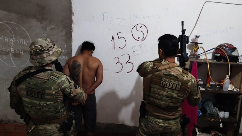 Operação mira em quadrilha que trafica drogas e armas turcas