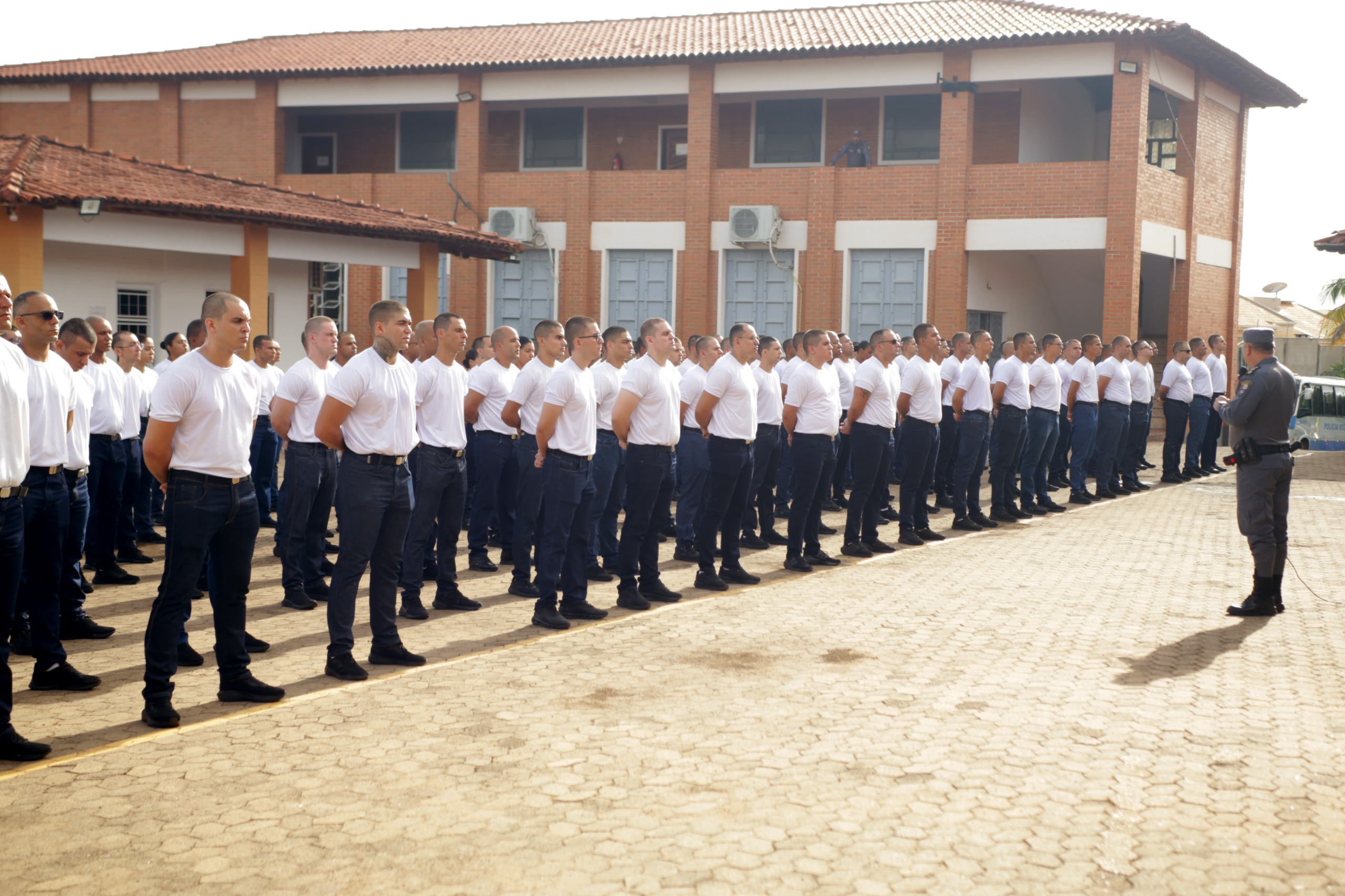 Polícia Militar inicia período de adaptação para 179 alunos do 33º Curso de Formação de Soldados