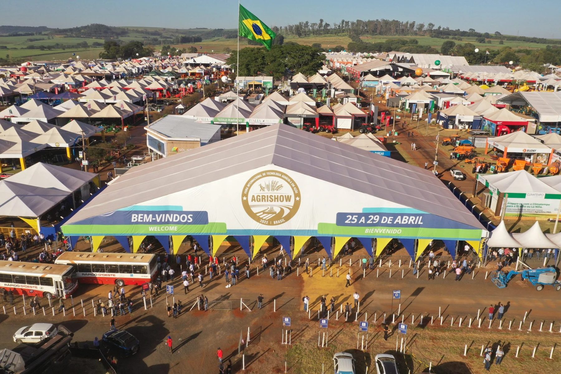 Empreendedores já podem se inscrever para expor produtos e serviços na Agrishow 2025