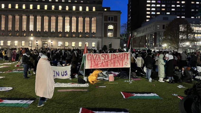 Grupo contesta deportação de estudantes pró-Palestina nos EUA