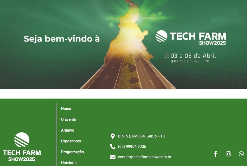 Tech Farm Show 2025 é oficialmente cancelado