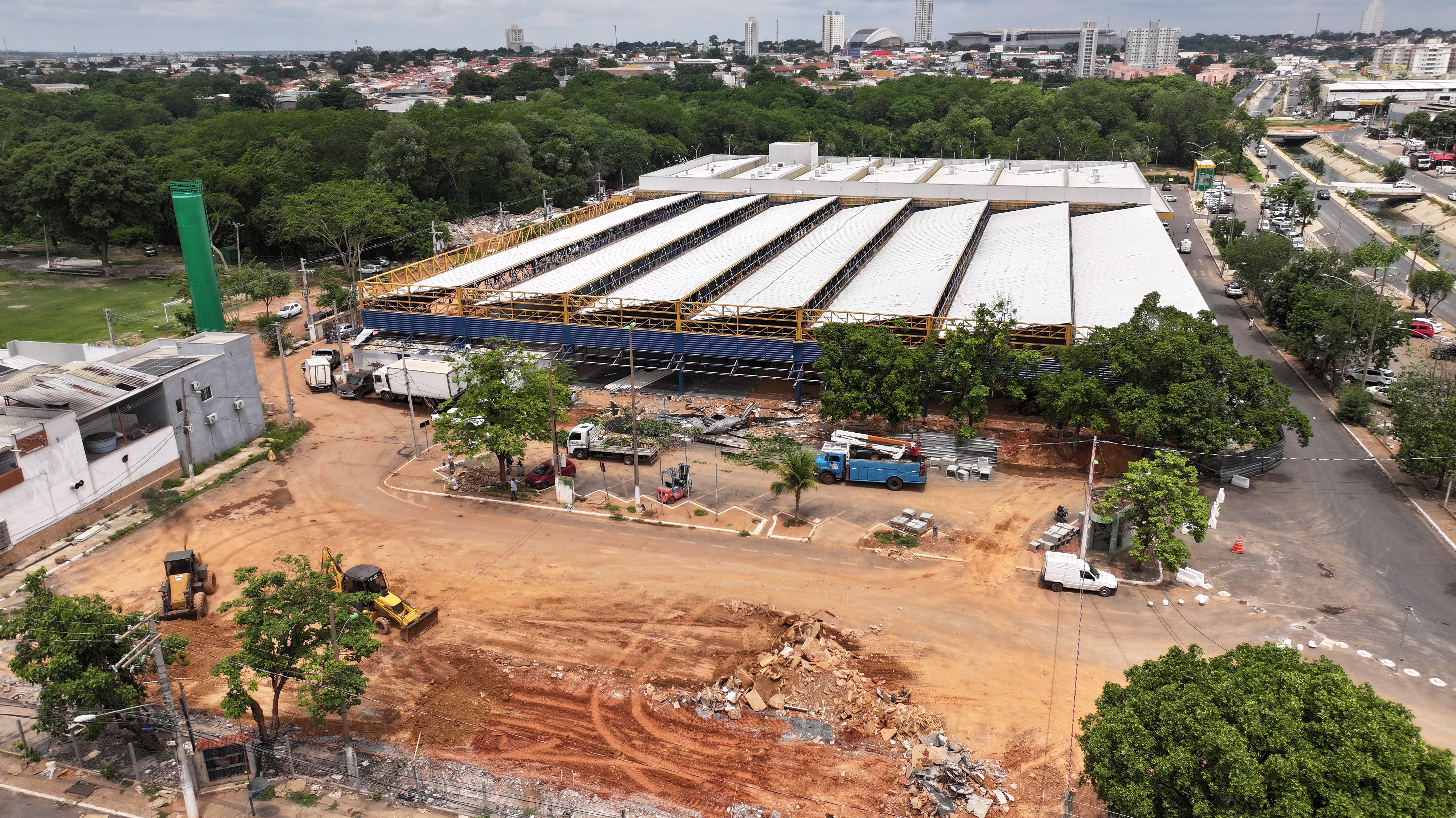 Mercado do Porto: Segunda etapa do processo de requalificação entra na reta final com novo piso em fase de implantação